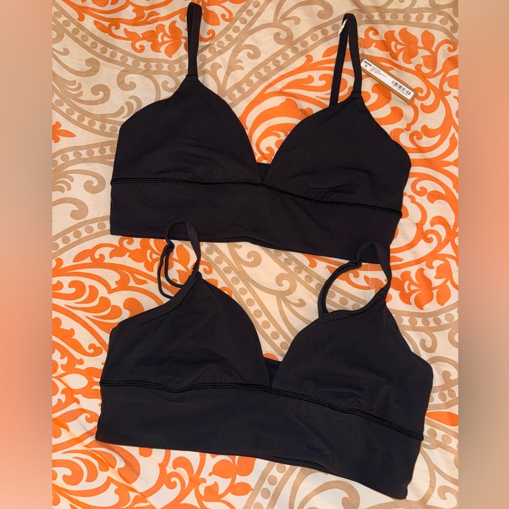 Skims Triangle Bralettes